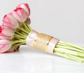 Svadobná kytica z tulipánov
